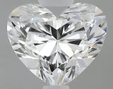 0.64 carat Heart diamond D VVS1 
