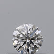 0.26 carat Round diamond D VVS1 Excellent