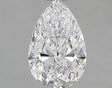 0.81 carat Pear diamond D VS2 