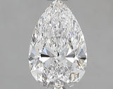 0.81 carat Pear diamond D VS2 