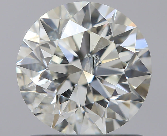 1.00 carat Round diamond J I1 Excellent