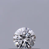 0.18 carat Round diamond E VVS2 Excellent