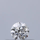 0.18 carat Round diamond E VVS1 Excellent