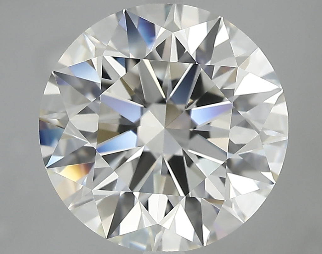 5.07 carat Round diamond H IF Excellent