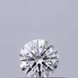 0.26 carat Round diamond D IF Excellent