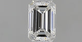 0.23 carat Emerald diamond F  VVS2