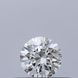 0.27 carat Round diamond F VVS2 Excellent