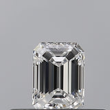 0.25 carat Emerald diamond D VVS1 