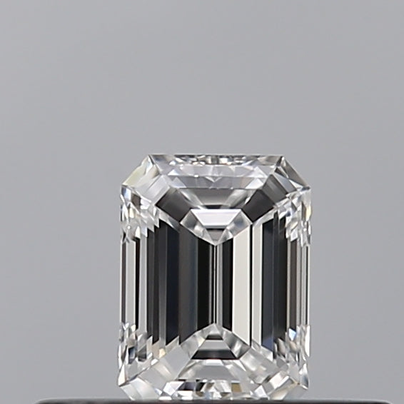 0.25 carat Emerald diamond D VVS1 