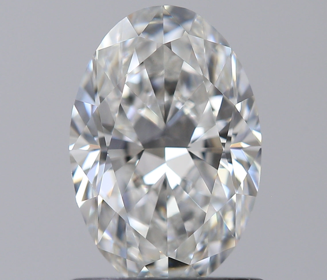 0.92 carat Oval diamond F  VVS1 Excellent