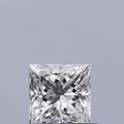0.38 carat Princess diamond H IF 