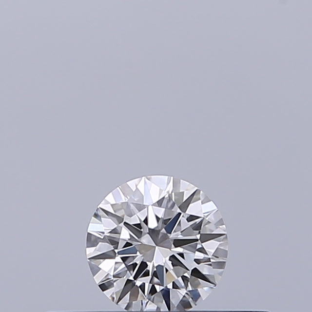 0.18 carat Round diamond D VVS1 Excellent