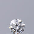 0.19 carat Round diamond F IF Excellent