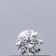 0.19 carat Round diamond F VVS2 Excellent