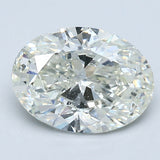 Diamant <tc>oval</tc> J SI2 de 2,01 carats