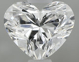 0.61 carat Heart diamond D VS2 