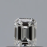 0.23 carat Emerald diamond F  VVS2