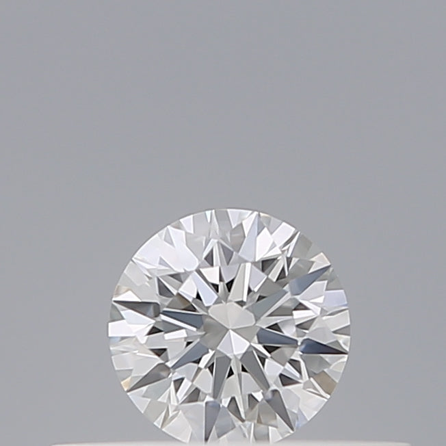 0.24 carat Round diamond E VVS2 Excellent