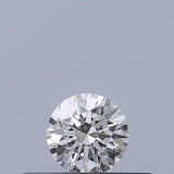 0.19 carat Round diamond E IF Excellent