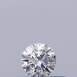 0.18 carat Round diamond D VVS1 Excellent