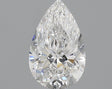 1.00 carat Pear diamond D VS2 