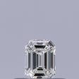 0.23 carat Emerald diamond F VVS1 