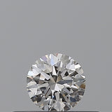 0.18 carat Round diamond F  VVS1 Excellent