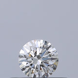 0.24 carat Round diamond E VVS1 Excellent