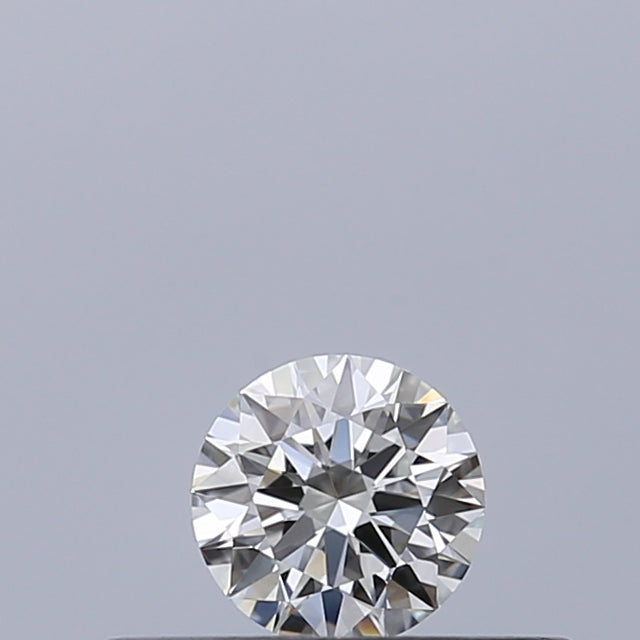 0.18 carat Round diamond F IF Excellent