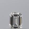 0.23 carat Emerald diamond F VVS1 