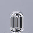0.31 carat Emerald diamond E VVS2 