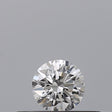 0.19 carat Round diamond D VVS2 Excellent