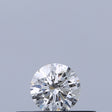 0.18 carat Round diamond E VVS2 Excellent
