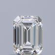 0.70 carat Emerald diamond H IF 