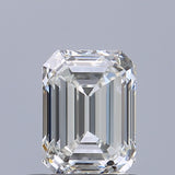 0.70 carat Emerald diamond H IF 