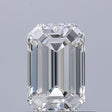 0.70 carat Emerald diamond F IF 