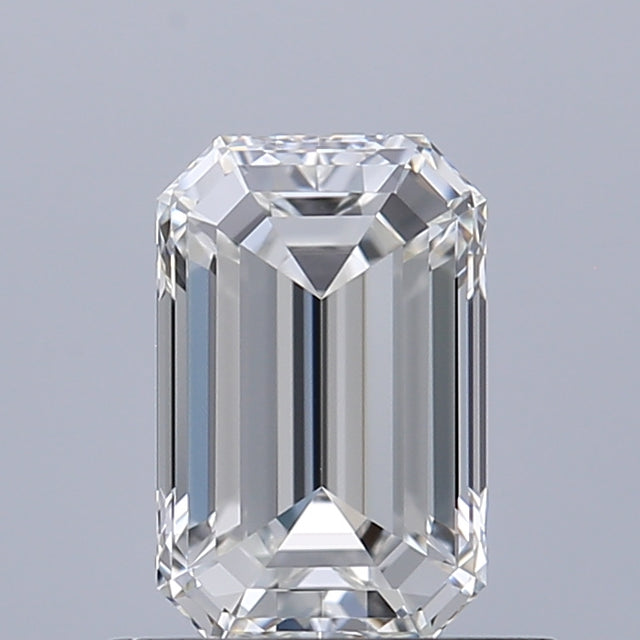 0.70 carat Emerald diamond F IF 
