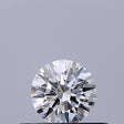 0.29 carat Round diamond D VVS1 Excellent