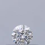 0.18 carat Round diamond E VVS1 Excellent