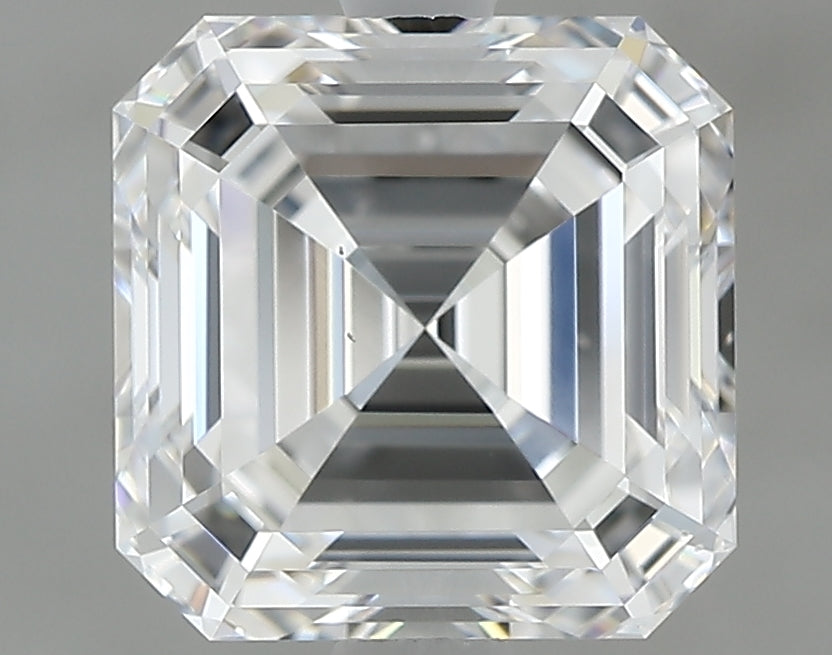 2.03 carat Asscher diamond D VS2 