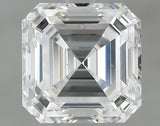 2.03 carat Asscher diamond D VS2 