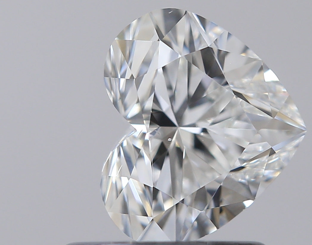 0.81 carat Heart diamond G VS2 