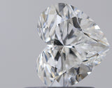 0.81 carat Heart diamond G VS2 