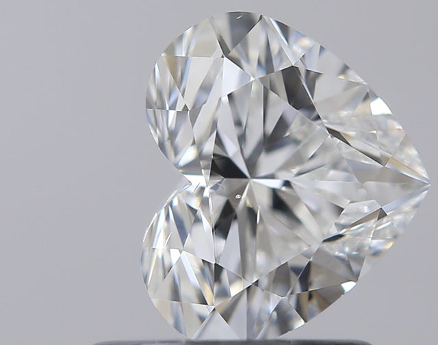 0.81 carat Heart diamond G VS2 