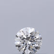 0.23 carat Round diamond F VVS1 Excellent