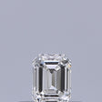 0.24 carat Emerald diamond F IF 