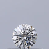 0.24 carat Round diamond E VVS1 Excellent