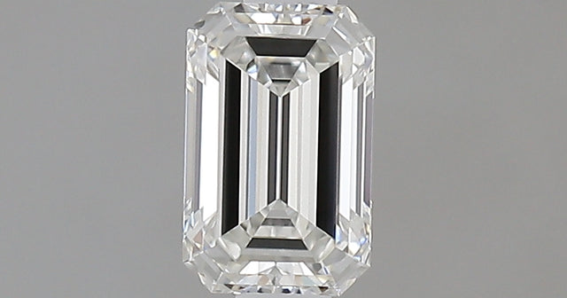 0.54 carat Emerald diamond F VVS2 