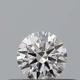0.23 carat Round diamond F VVS1 Excellent