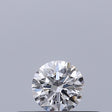0.18 carat Round diamond E VVS1 Excellent